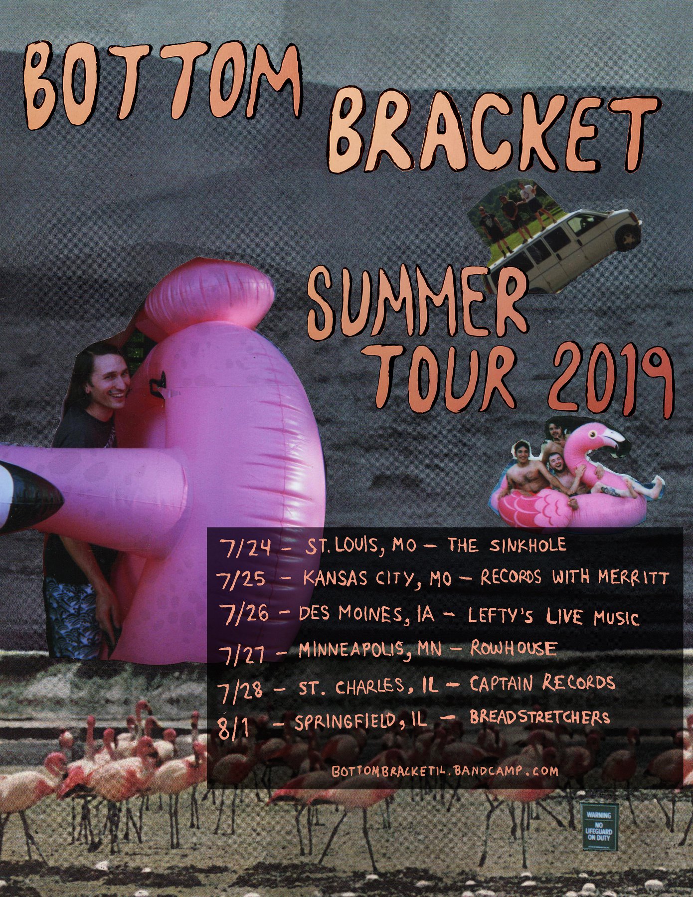 Bottom Tour Programme Tours: Bottom Bracket | Dumb Records